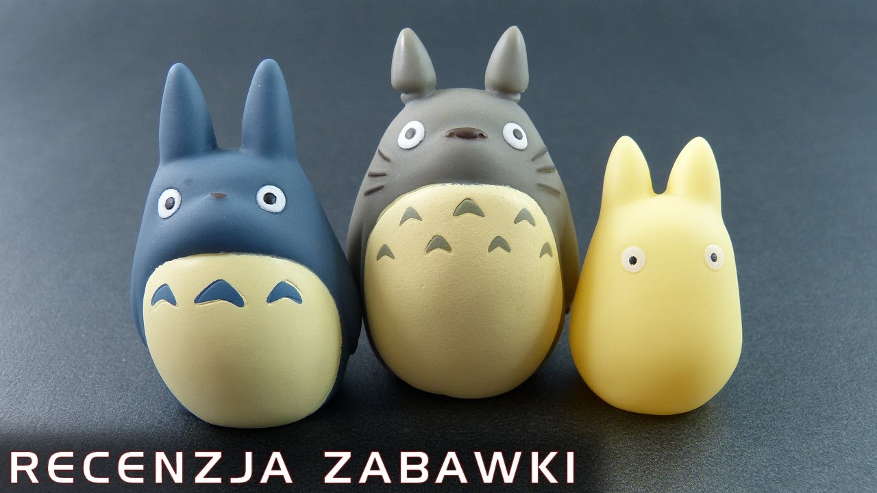 Trzy Totoro z Automatu - polska recenzja zabawki - M&oacute;j Sąsiad Totoro