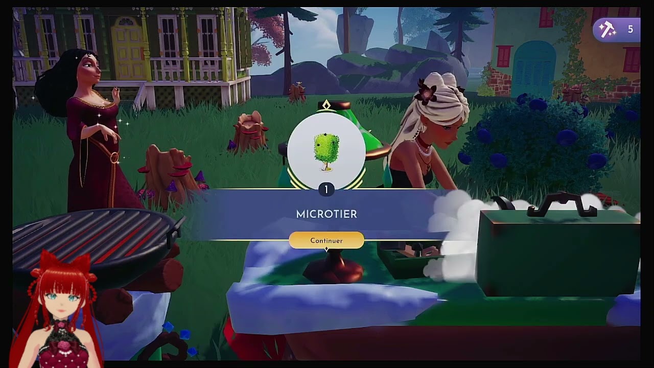Quête mère Gothel: Mon royaume pour une parchemin . DREAMLIGHT VALLEY FR