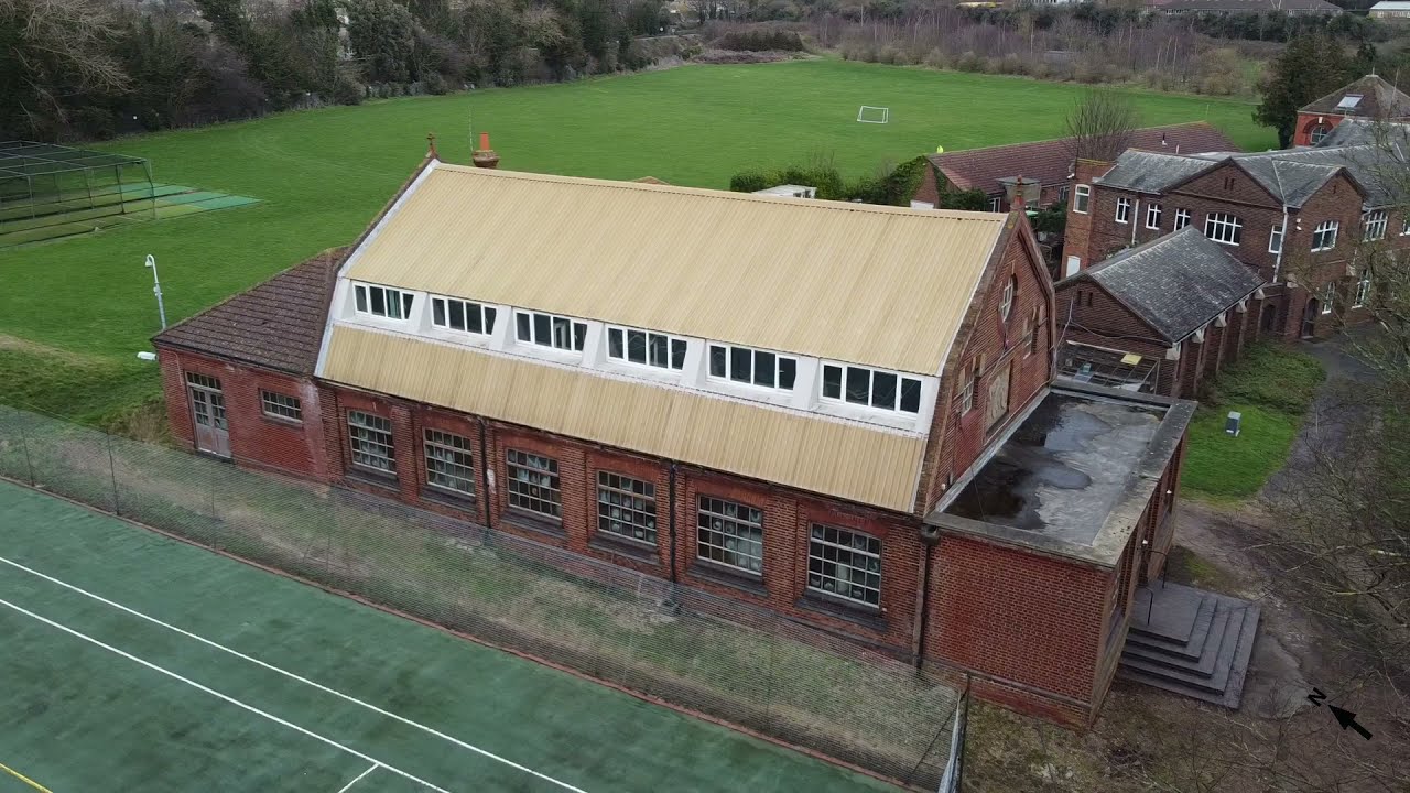 St Lawrence College, Ramsgate, Kent, UK (drone footage)