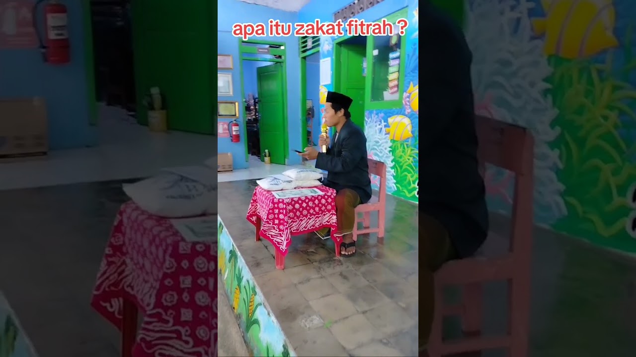 Mengenal zakat fitrah untuk anak RA Perwanida 01