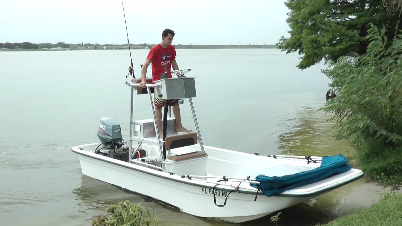1999 Carolina Skiff With Custom Tower 60hp Yamaha