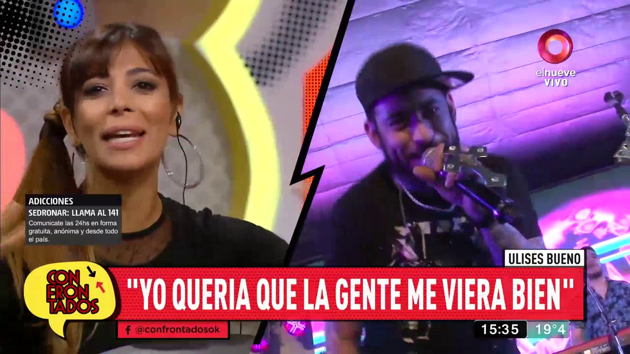 Ulises Bueno habla por primera vez de su adicción