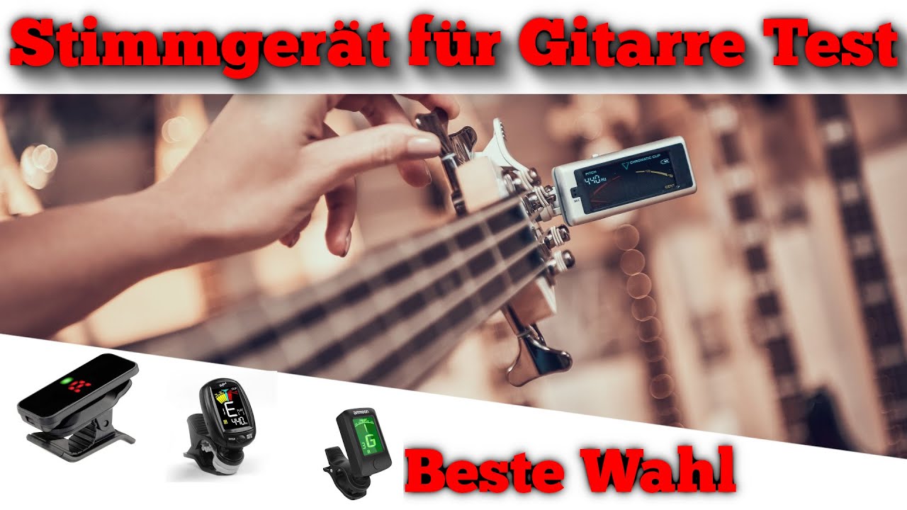 ᐅ Stimmger&auml;t f&uuml;r Gitarre Test 2025 | Die besten Stimmger&auml;te f&uuml;r Gitarren vorgestellt