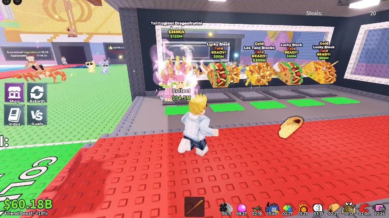 We did a event on Steal a Brainrot