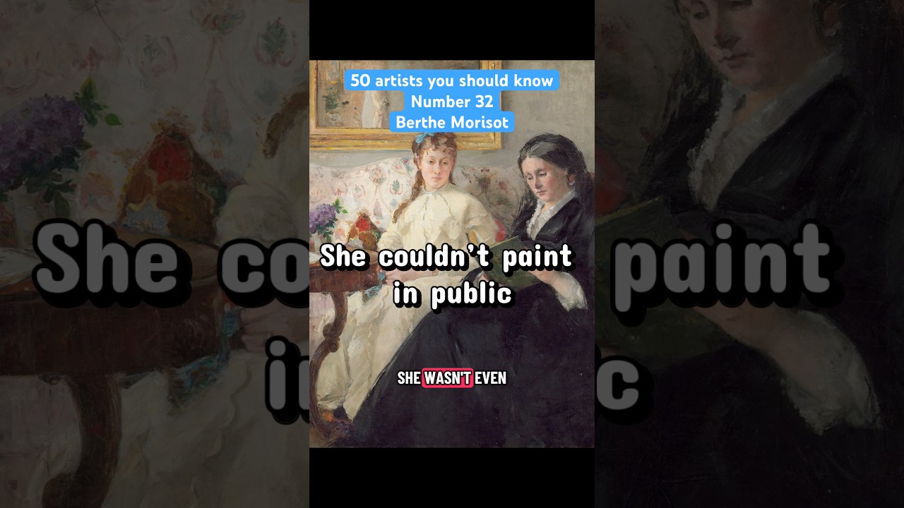 Берта Моризо была одной из основательниц импрессионистского движения во Франции. #berthemorisot #art