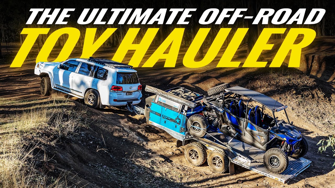 ИДЕАЛЬНЫЙ внедорожный транспортер для игрушек — Patriot Campers Toy Hauler Range