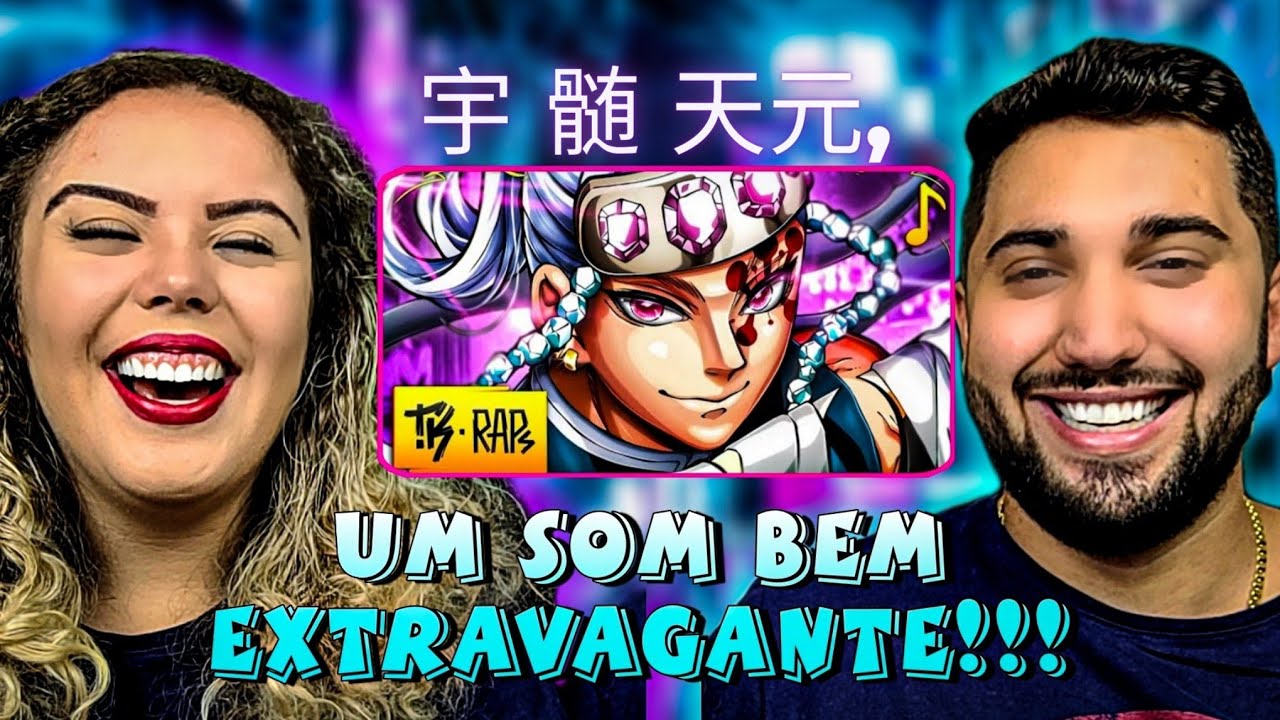 REACT - Hashira do Som | Uzui Tengen (Kimetsu no Yaiba) | TK RAPS