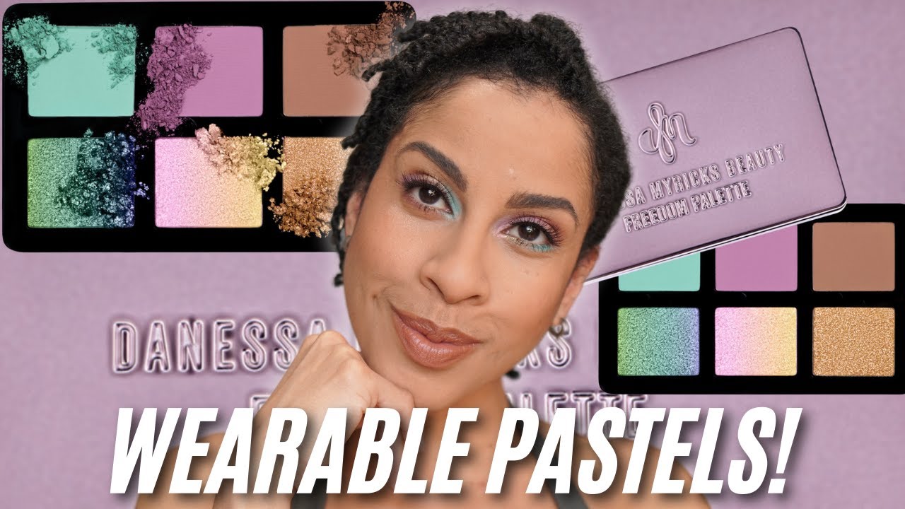 Danessa Myricks's PASTEL DREAM Mini Freedom Palette // Swatches + Two Looks!