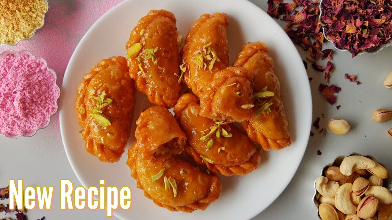 Holi Special Gujiya Recipe | Easy Recipe #cooking #recipe #holirecipe #holi2022 gujiya chasni wali