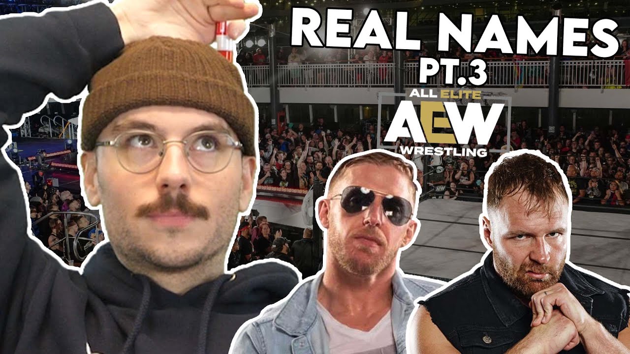 Guess the AEW Wrestler by Their Real Name! (Part 3)