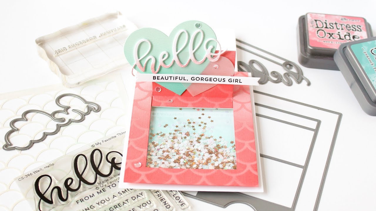 Slider Surprise Shaker Card