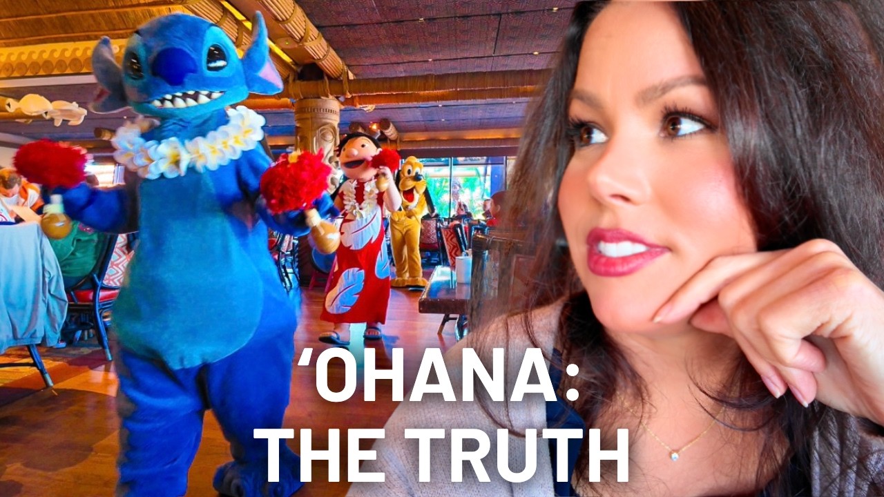 'Ohana Restaurant Disney Character Breakfast: The Truth (Disney Vlog)