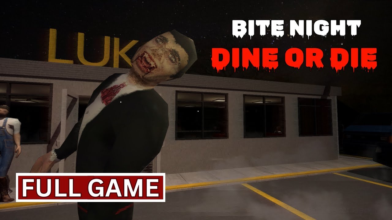 Bite Night: Dine or Die - Horror Comedy | Full Game | Walkthrough Gameplay No Commentary