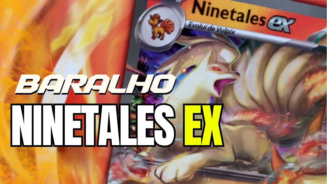 NINETALES EX - Baralho Batalha Deluxe Pokémon TCG