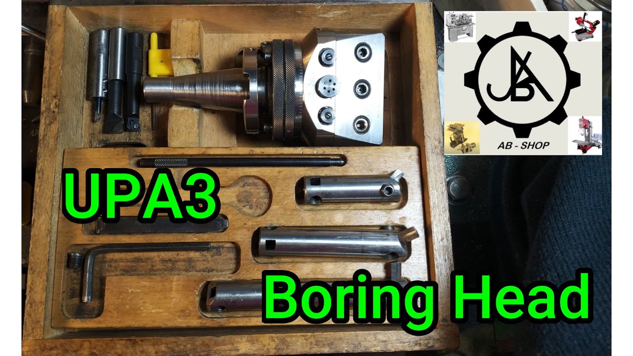 UPA3 WOHLHAUPTER - Boring Head Unboxing