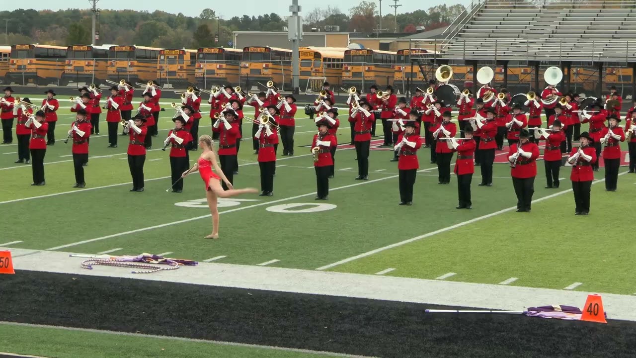 Northwest High School Marching Band at MSBOA 10/18/2025