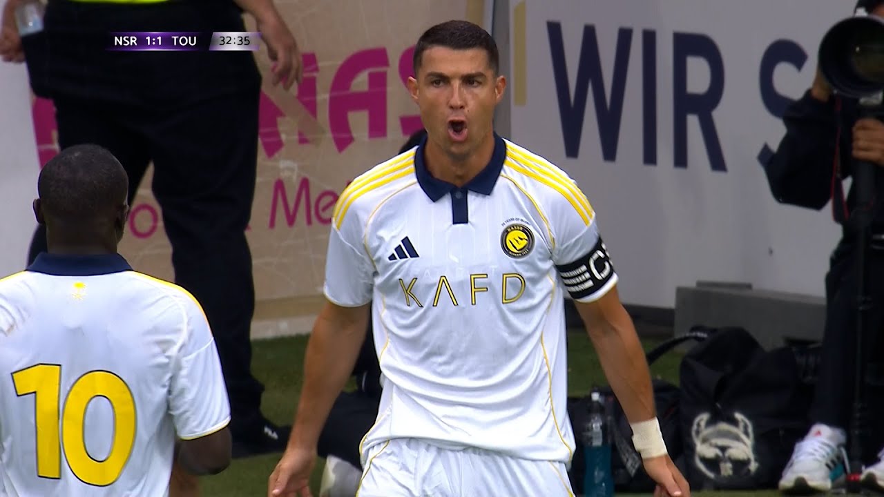 Cristiano Ronaldo Tonight with Al Nassr vs Toulouse | 1080i HD
