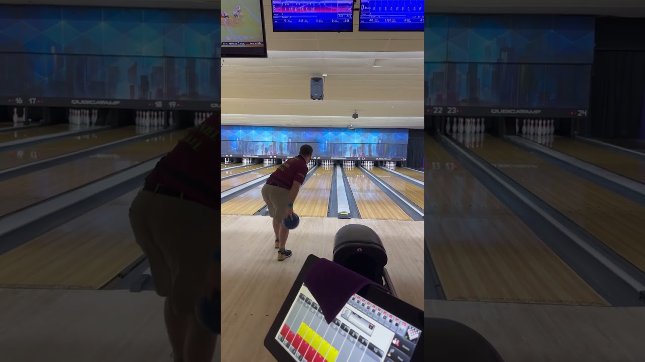 Bowling on 50 feet of oil! #Coolwick #Tactix #Bowling #BowlersMart #TMNT