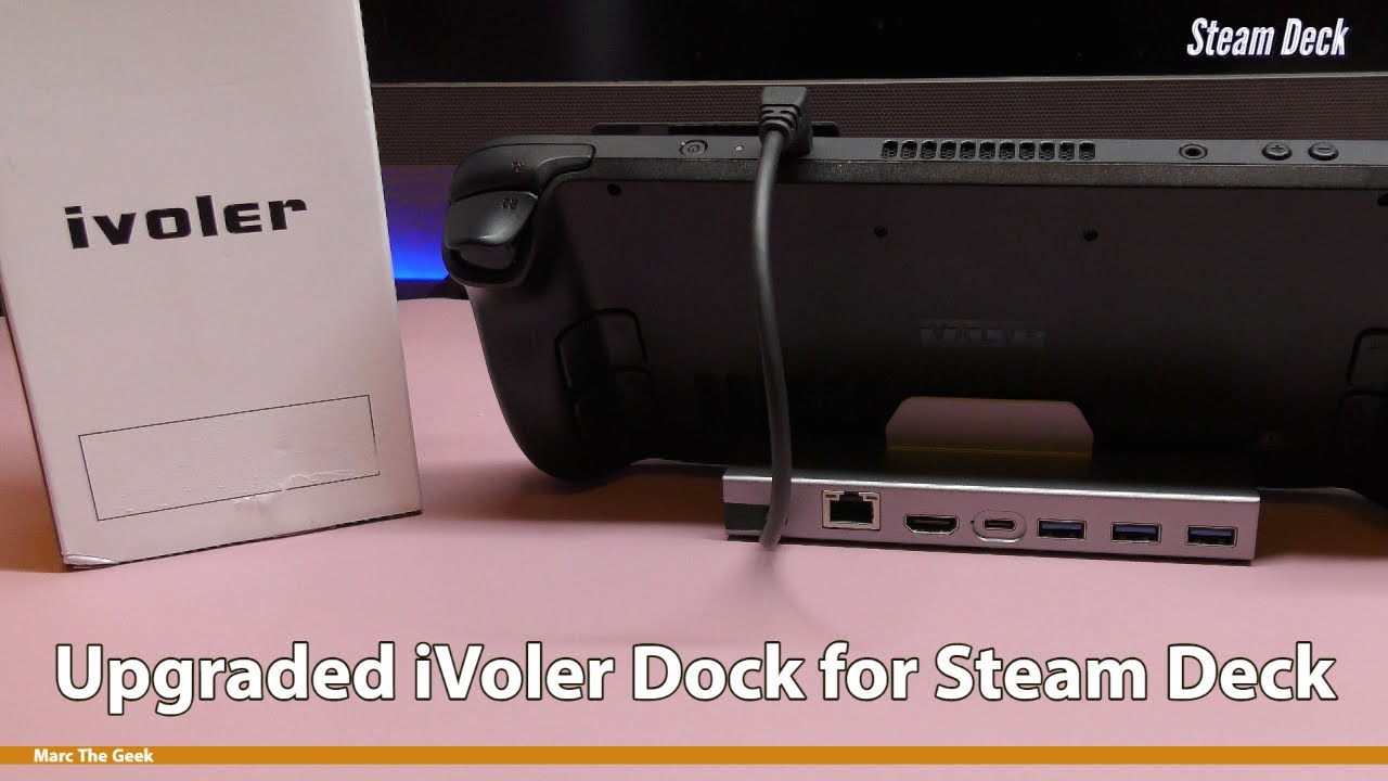 Upgraded iVoler Dock for Steam Deck
