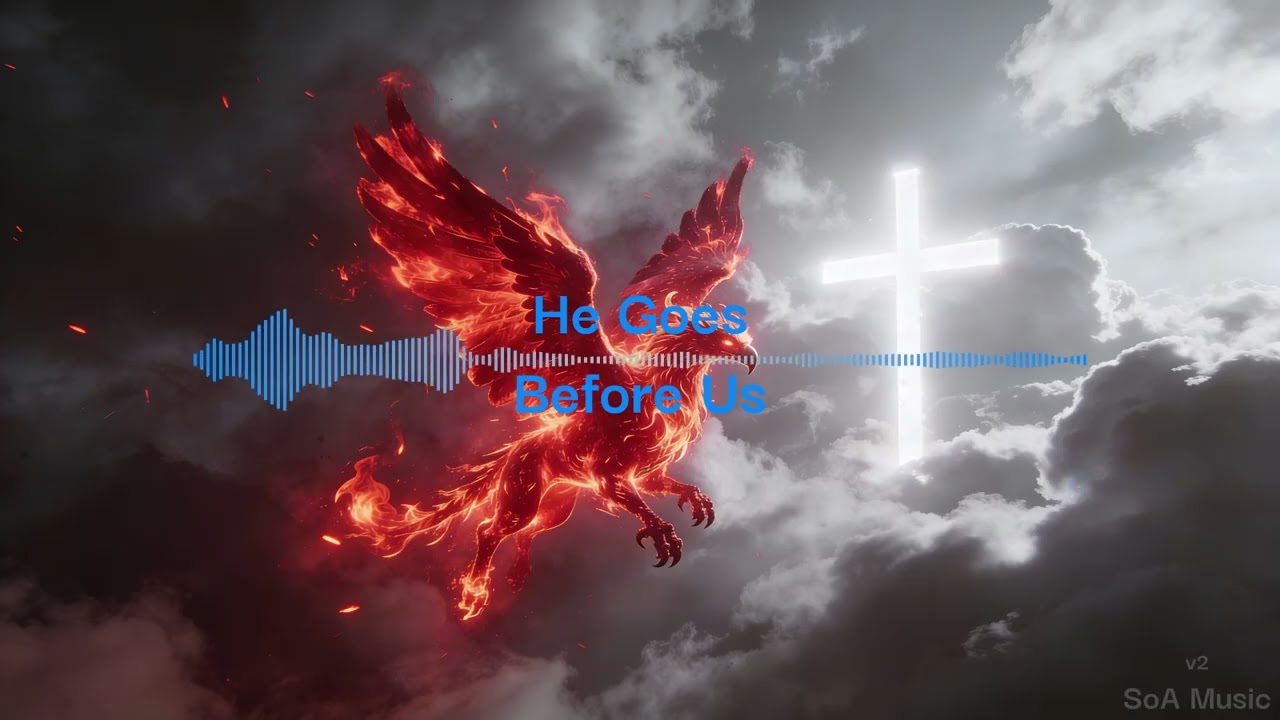 He Goes Before Us v2 (made with AI. Lyrics in the description.)