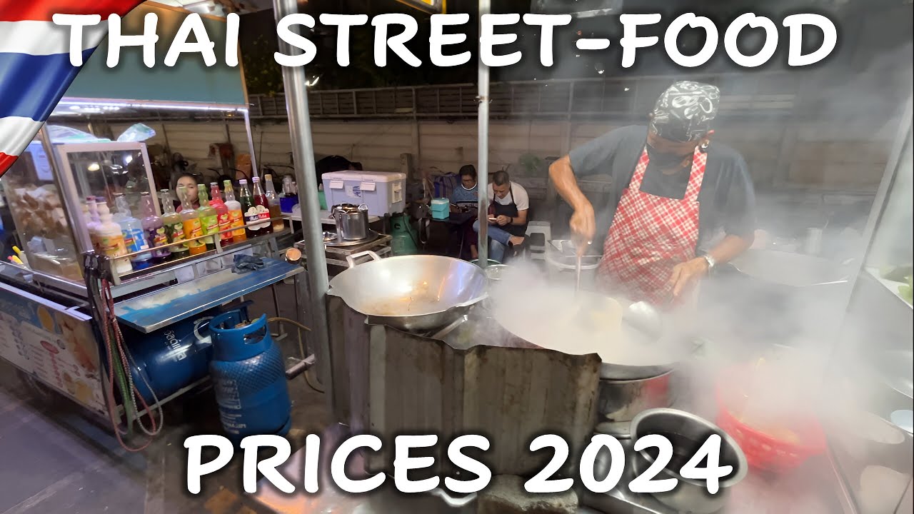 How much is Thai Street-Food in 2024 ? #thailand