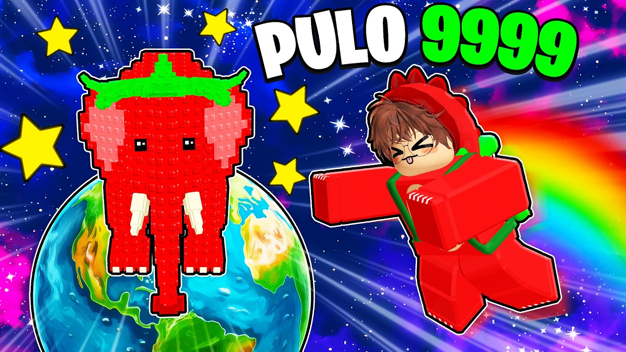 Fui de NOOB a PRO PULANDO para SALVAR BRAINROTS no Roblox