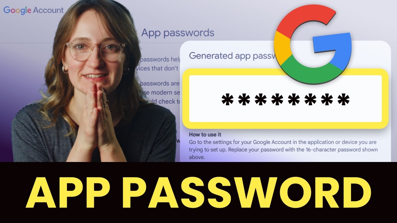How to create App password for Google account