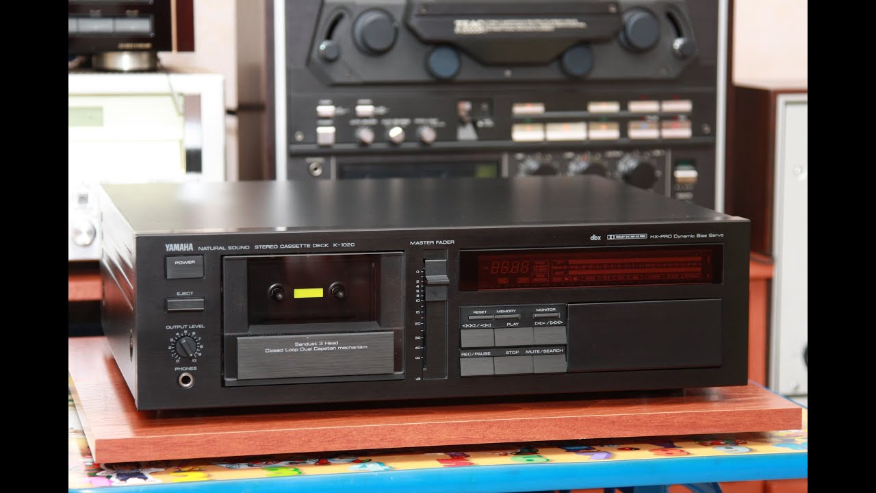 YAMAHA K-1020 Кассетная дека, топовая от фирмы в 1985-87гг.