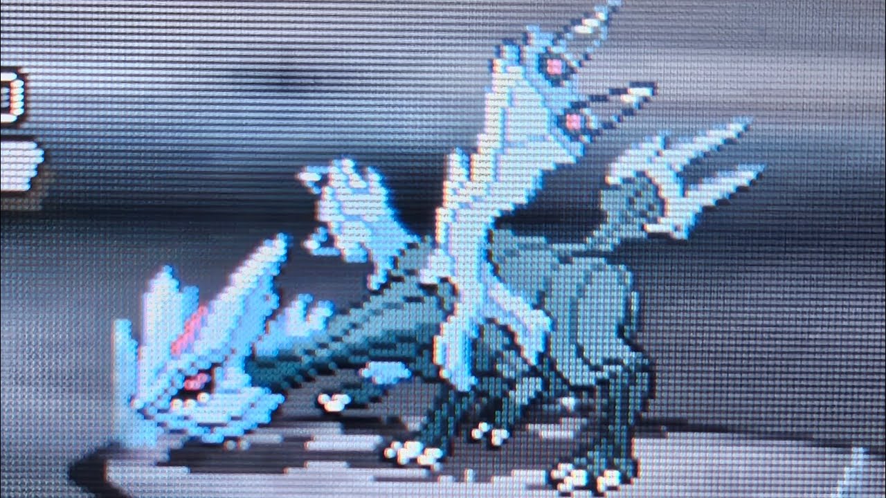Shiny Kyurem in Pokémon White 2!