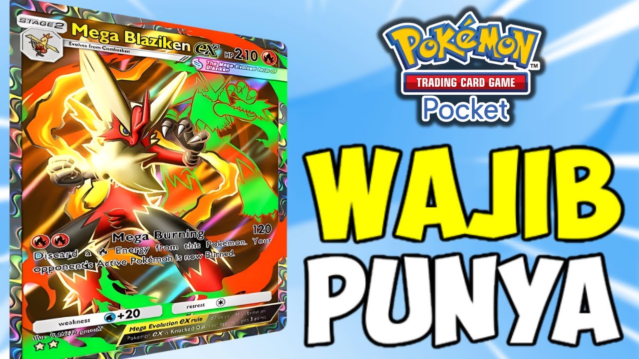 MEGA EX TERBAIK AUTO BANTAI !! Pokémon TCG Pocket Indonesia