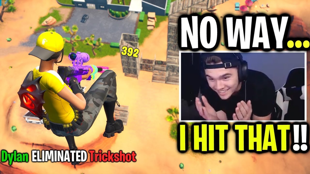I hit my BEST TRICKSHOT of SEASON X while being SPECTATED... (CRAZY)