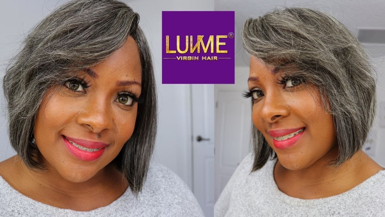 *NEW* SEXY GREY BOB |  FT. LUVME HAIR | GREY WIG SERIES | BEAUTIEBYMARK