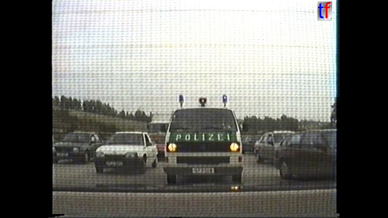 Ride along with Stuttgart Highway Patrol / Unterwegs mit der Autobahnpolizei Stuttgart, 1993. #4