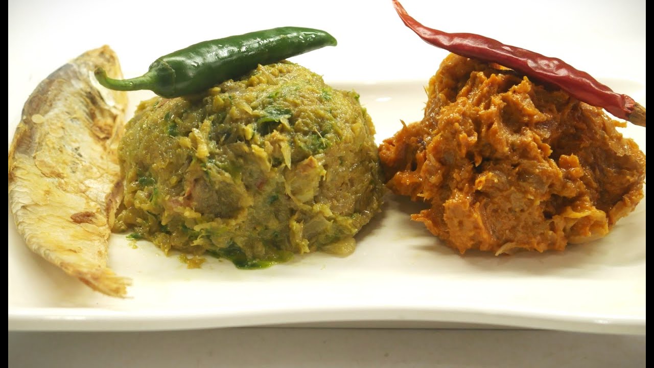 চেপা শুটকির ২ রকম ভর্তা ।  2 different Chepa Shutki Vorta recipe || Dry fish vorta recipe