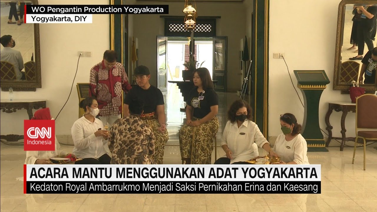 Acara Adat Mantu Kaesang dan Erina Gunakan Adat Yogyakarta