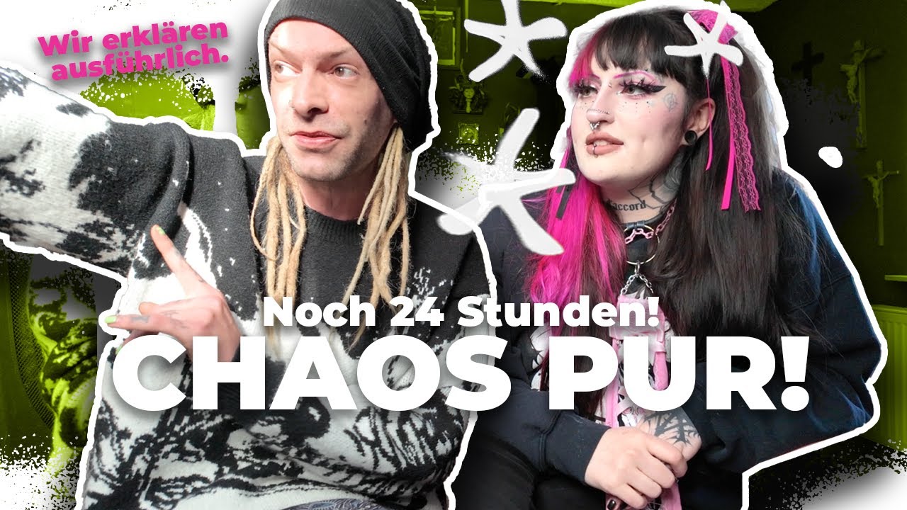 Noch 24 Stunden bis zur Eröffnung - CHAOS PUR! Wir erklären ausführlich.