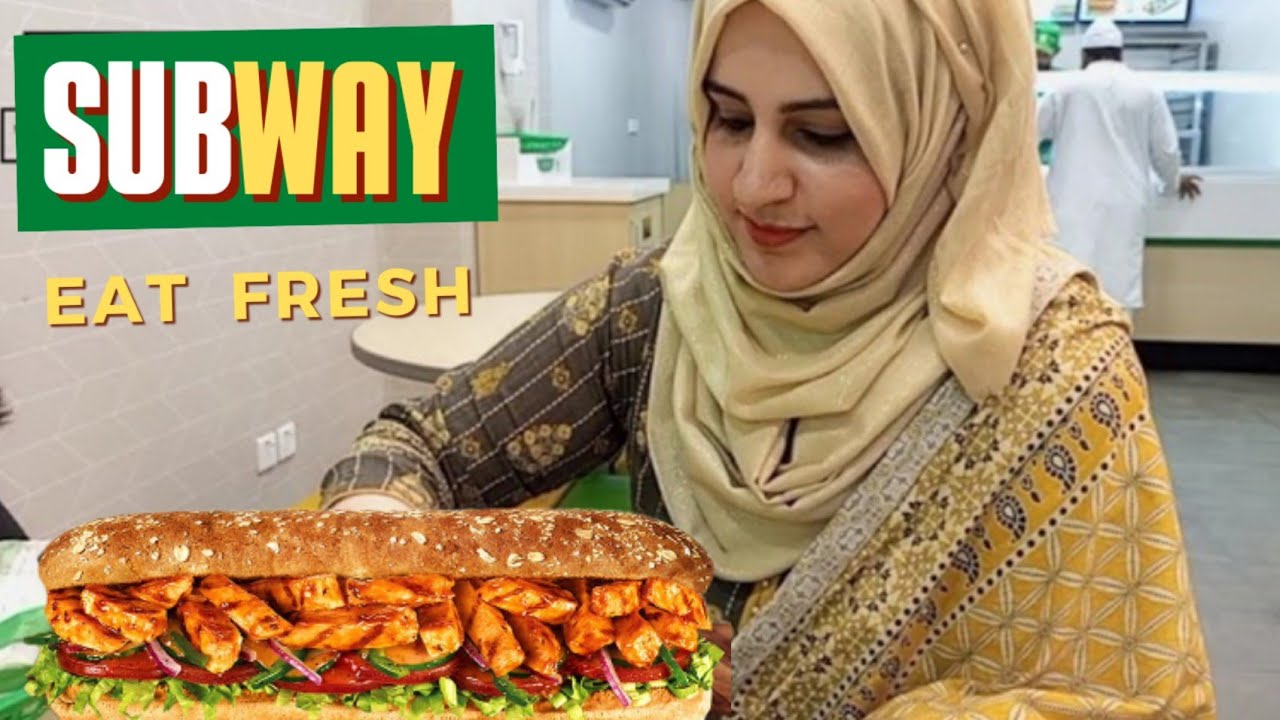 Come This Way For SUBWAY Views & Reviews | Ayesha manzil | Food Vlog |Pakistani street food #subway