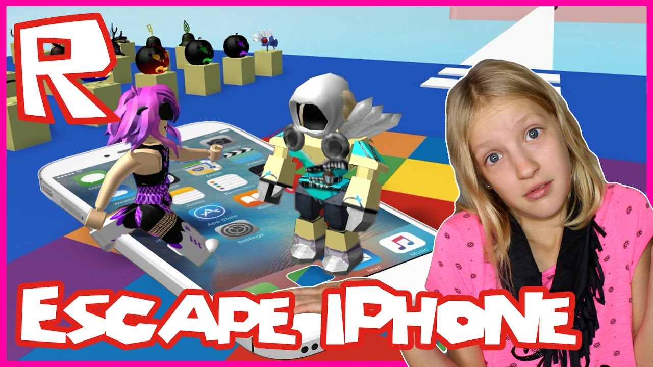 Escape The iPhone 7 OBBY / Roblox