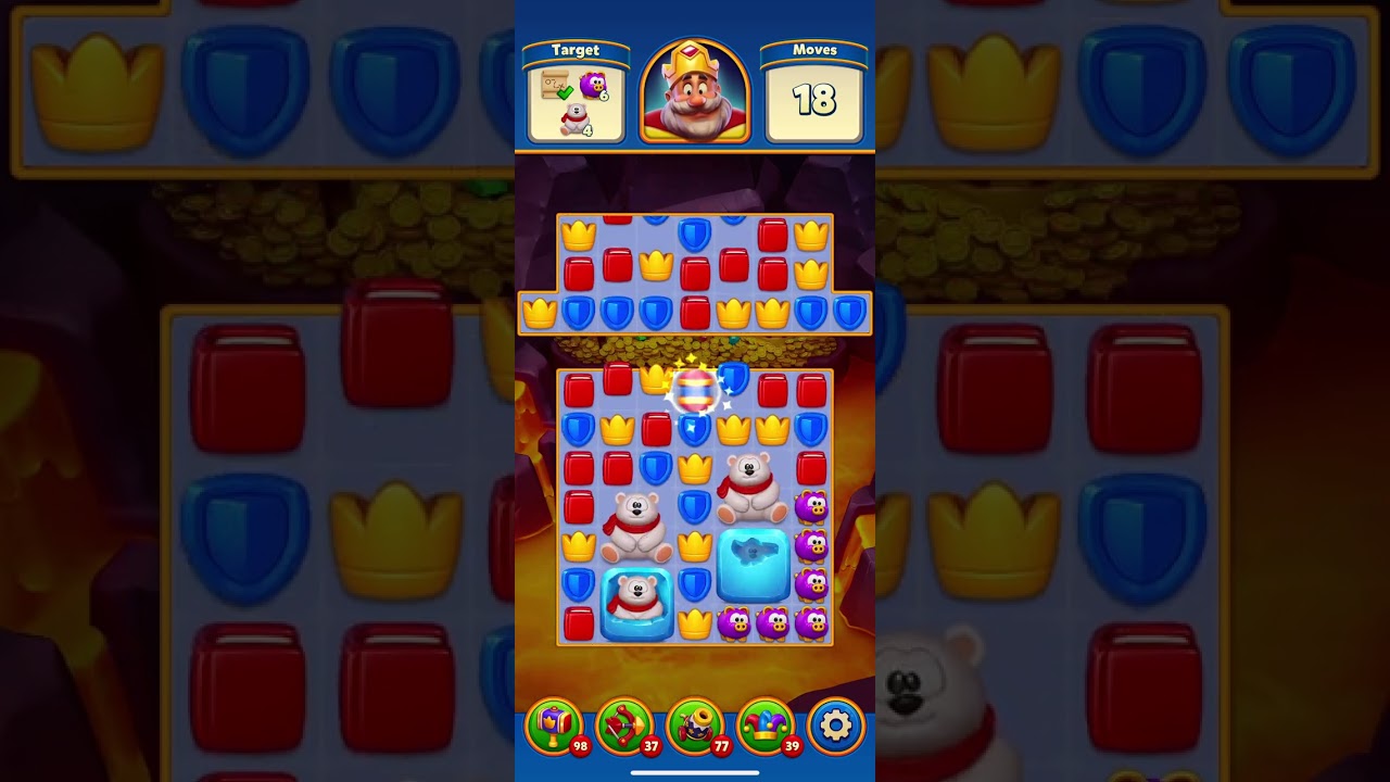 Royal Match Gameplay Level 3786-3800