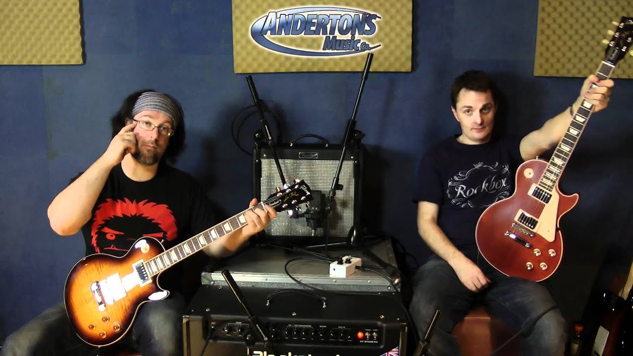 Gibson Les Paul Shootout - The New 2012 Spec Gibson Les Paul Standard Vs 2008 Les Paul Standard