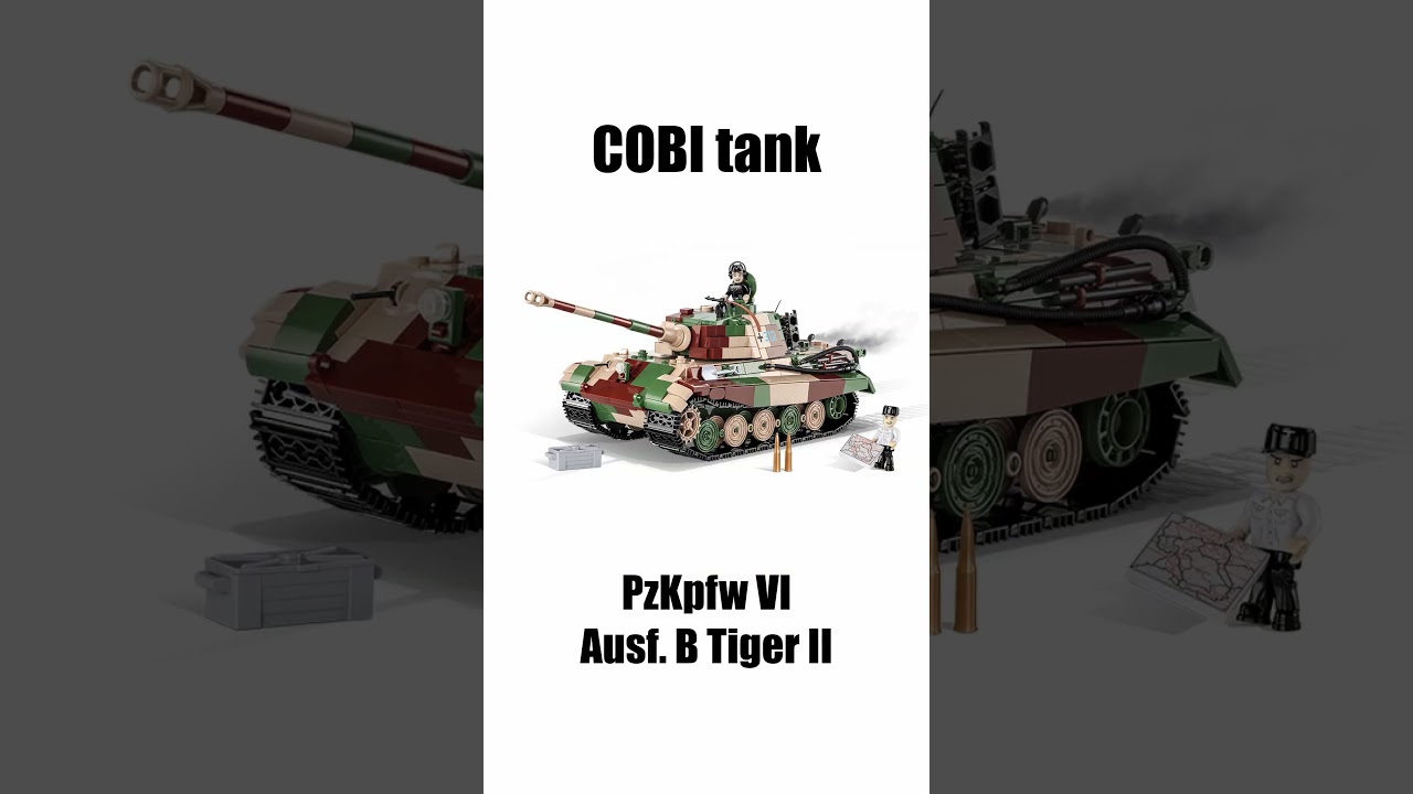 Танки LEGO против танков COBI - #шорты #cobi #lego