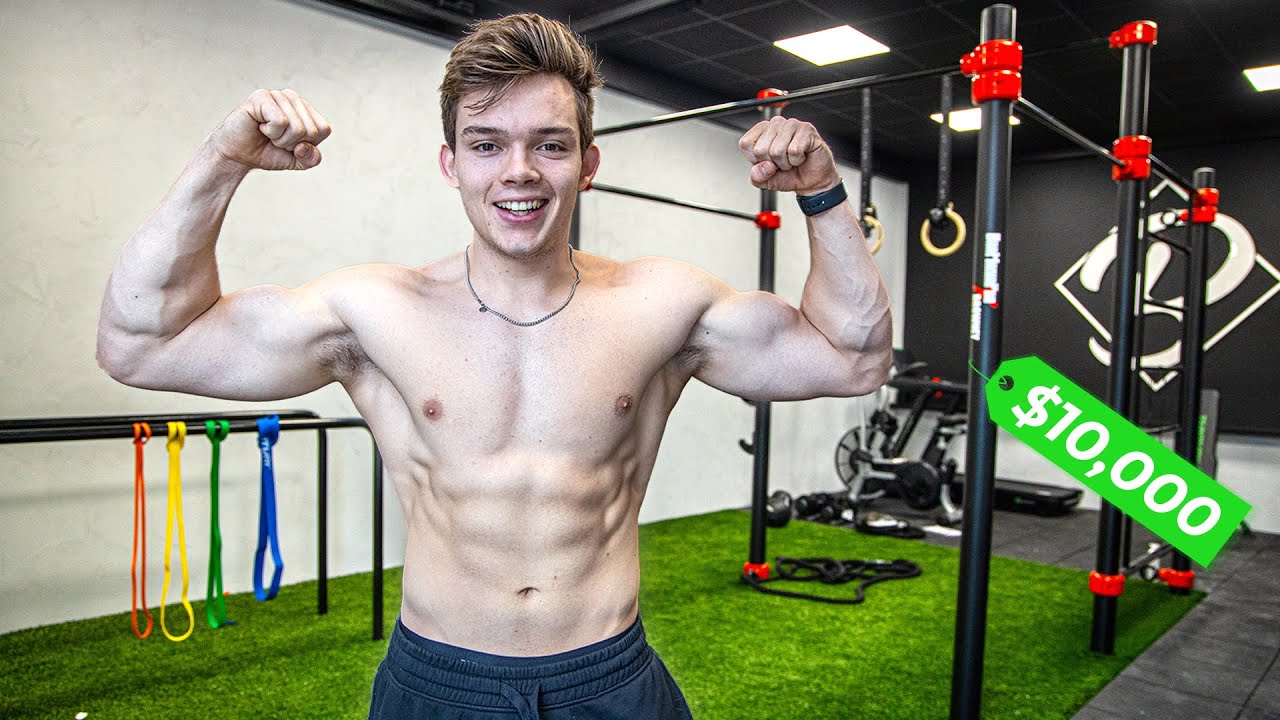 My New $10,000 Calisthenics Gym (FULL BUILD)