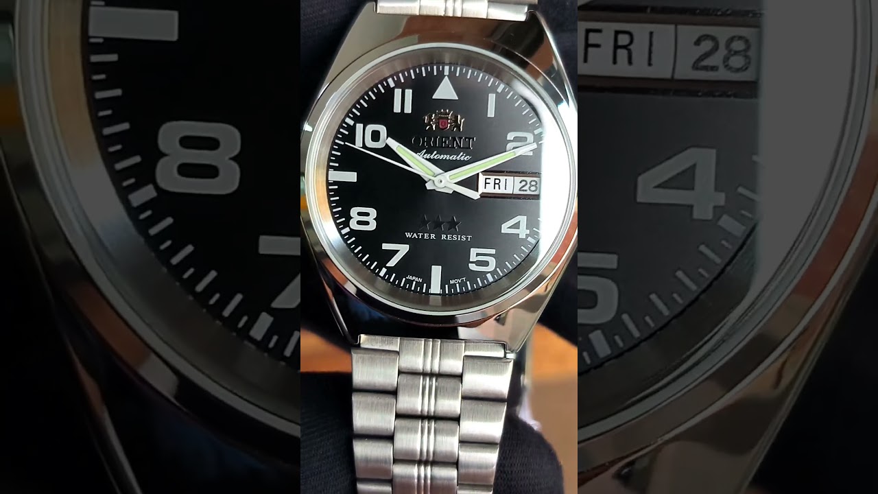 3 motivos para ADQUIRIR este Rel&oacute;gio AUTOM&Aacute;TICO da ORIENT 469SS083F: www.relojoariasp.com.br