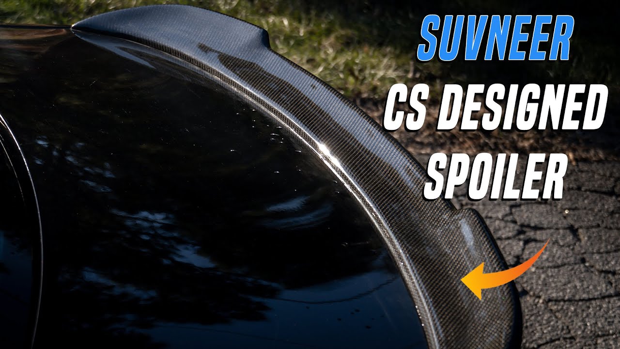 INSTALLING THE SUVNEER MOTORSPORTS CS STYLE SPOILER ON MY F22 | DIY
