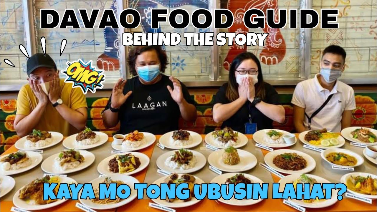 Life behind Davao Food Guide + eating 24 different dishes
