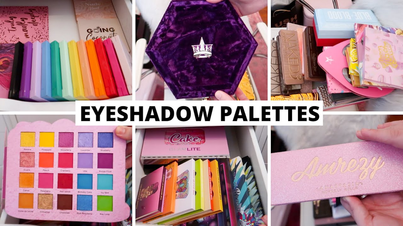 EYESHADOW PALETTE COLLECTION + DECLUTTER (PART 2)
