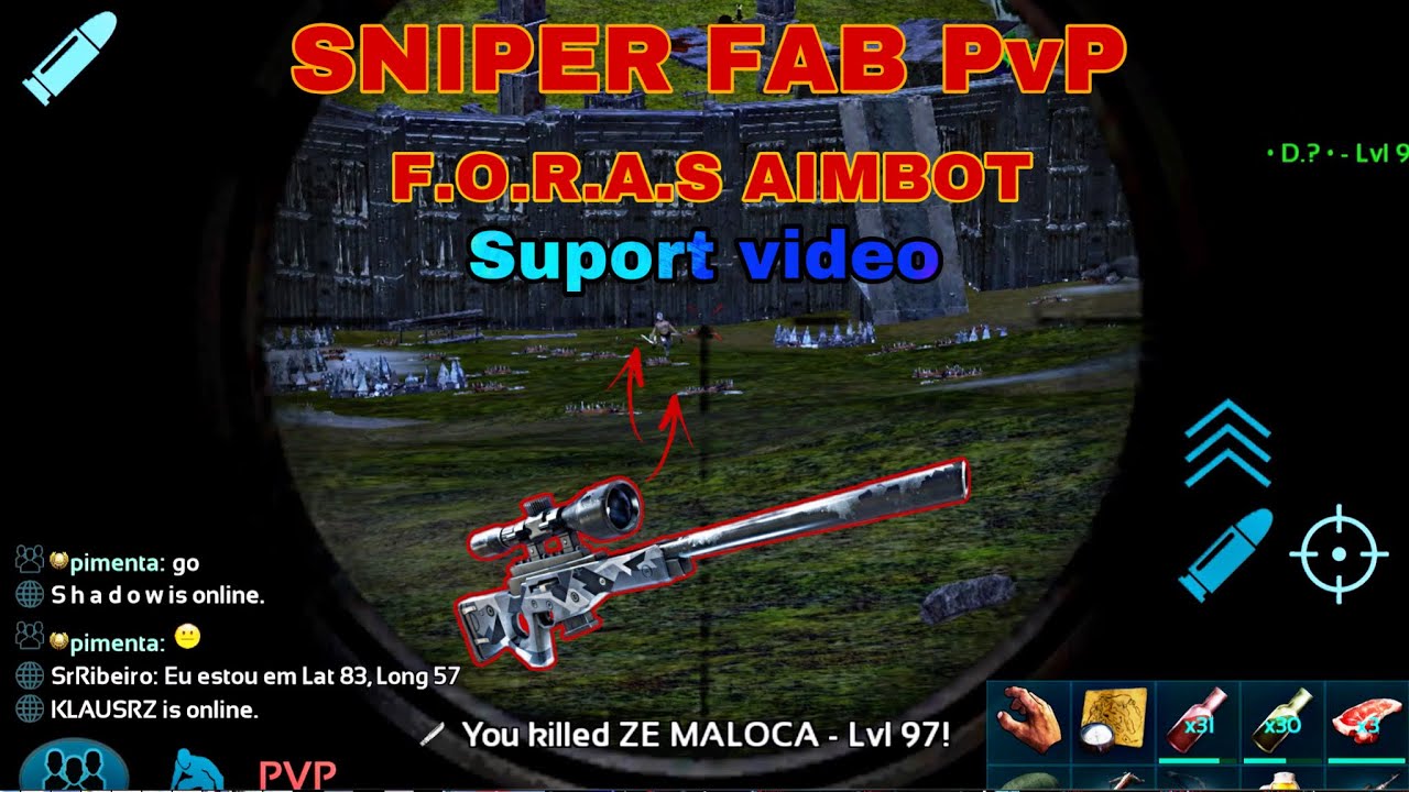 ARK MOBILE BRUTAL PVP TRAINING - SNIPER FAB