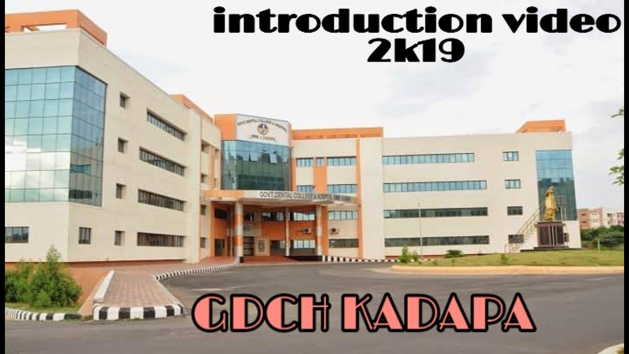 GOVT. DENTAL COLLEGE KADAPA | FRESHERS INTRODUCTION VIDEO 2K19 | PRESENTED BY ADROITS |