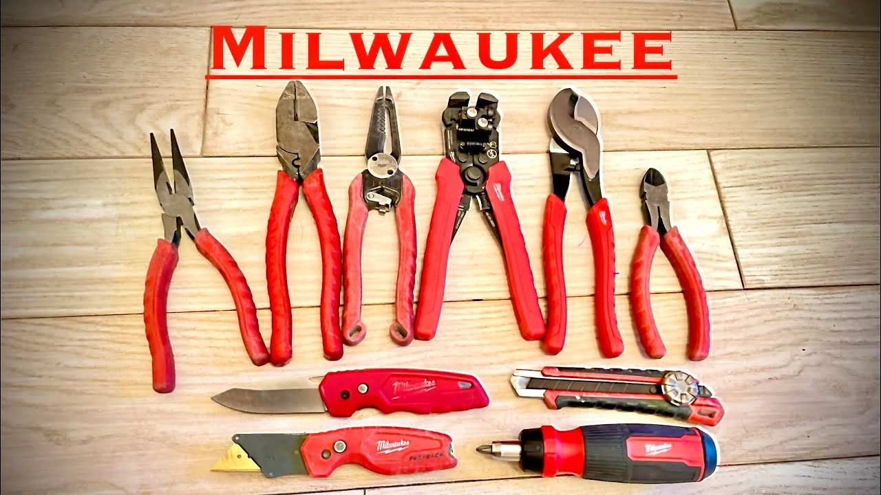 Инструмент электрика  #milwaukee #dewalt 
