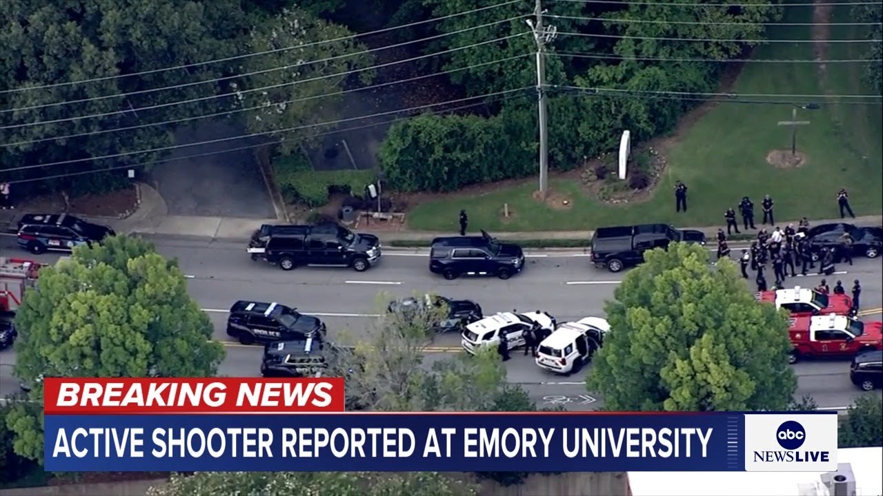 Officials give update on Emory University shooting: LIVE